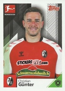 Sticker Christian Günter - German Football Bundesliga 2020-2021 n. 153 - Topps