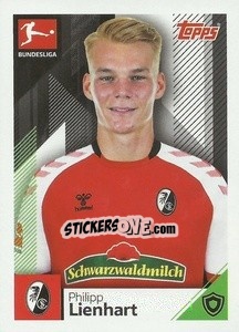 Sticker Philipp Lienhart - German Football Bundesliga 2020-2021 n. 154 - Topps