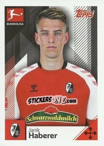 Sticker Janik Haberer - German Football Bundesliga 2020-2021 - Topps