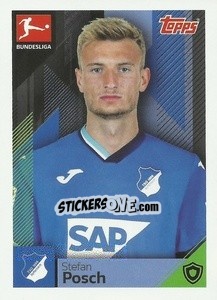 Sticker Stefan Posch - German Football Bundesliga 2020-2021 - Topps