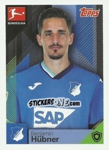 Sticker Benjamin Hübner - German Football Bundesliga 2020-2021 - Topps
