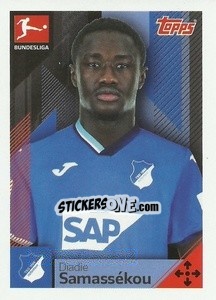 Sticker Diadie Samassékou - German Football Bundesliga 2020-2021 - Topps