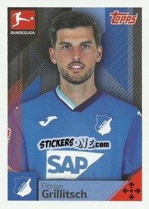 Sticker Florian Grillitsch - German Football Bundesliga 2020-2021 n. 177 - Topps