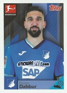 Sticker Munas Dabbur - German Football Bundesliga 2020-2021 n. 179 - Topps