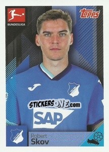 Sticker Robert Skov - German Football Bundesliga 2020-2021 n. 181 - Topps