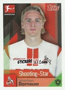 Sticker Sebastian Bornauw - German Football Bundesliga 2020-2021 - Topps