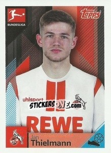 Sticker Jan Thielmann - German Football Bundesliga 2020-2021 n. 199 - Topps