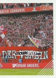 Sticker Fan Choreo - German Football Bundesliga 2020-2021 - Topps