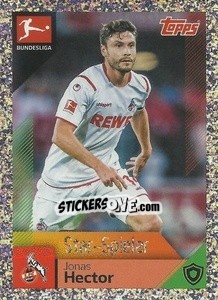 Sticker Jonas Hector - German Football Bundesliga 2020-2021 n. 205 - Topps