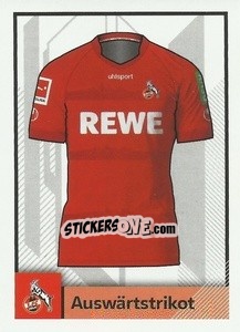 Sticker Auswärtstrikot - German Football Bundesliga 2020-2021 n. 208 - Topps