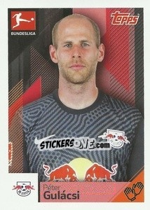 Sticker Peter Gulácsi - German Football Bundesliga 2020-2021 n. 210 - Topps