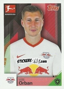 Sticker Willi Orban - German Football Bundesliga 2020-2021 - Topps