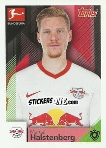 Sticker Marcel Halstenberg - German Football Bundesliga 2020-2021 - Topps