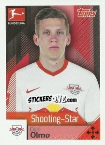 Sticker Dani Olmo - German Football Bundesliga 2020-2021 n. 216 - Topps