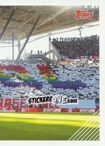 Sticker Fan Choreo - German Football Bundesliga 2020-2021 - Topps