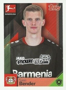 Cromo Sven Bender - German Football Bundesliga 2020-2021 - Topps