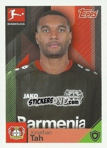 Sticker Jonathan Tah - German Football Bundesliga 2020-2021 - Topps