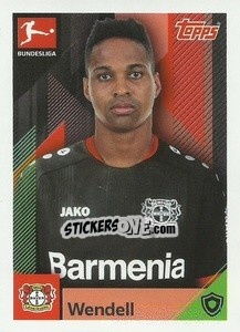 Sticker Wendell - German Football Bundesliga 2020-2021 - Topps