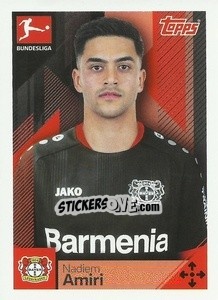 Cromo Nadiem Amiri - German Football Bundesliga 2020-2021 - Topps