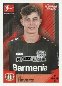 Sticker Kai Havertz - German Football Bundesliga 2020-2021 n. 239 - Topps