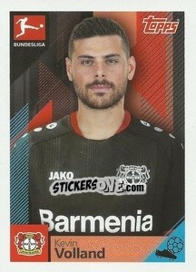 Figurina Kevin Volland - German Football Bundesliga 2020-2021 - Topps