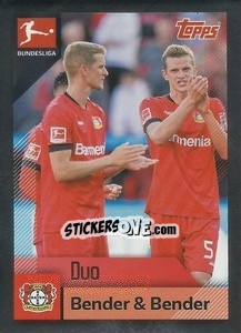 Sticker Bender / Bender - German Football Bundesliga 2020-2021 - Topps