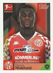 Figurina Moussa Niakhaté - German Football Bundesliga 2020-2021 - Topps