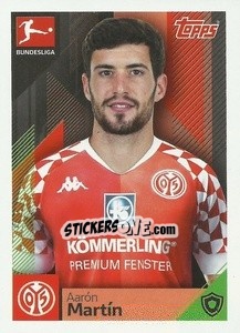 Sticker Aarón Martin - German Football Bundesliga 2020-2021 n. 254 - Topps