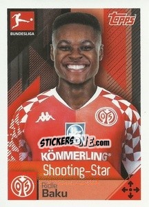 Sticker Ridle Baku - German Football Bundesliga 2020-2021 n. 257 - Topps