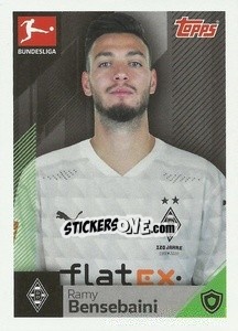 Sticker Ramy Bensebaini - German Football Bundesliga 2020-2021 - Topps