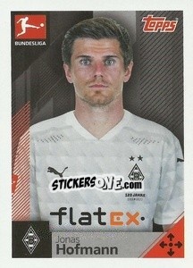 Sticker Jonas Hofmann - German Football Bundesliga 2020-2021 - Topps