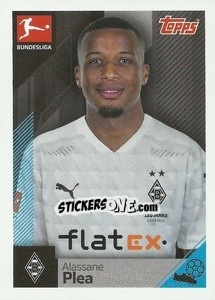 Cromo Alassane Plea - German Football Bundesliga 2020-2021 - Topps