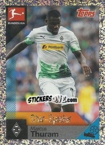 Sticker Marcus Thuram - German Football Bundesliga 2020-2021 n. 285 - Topps