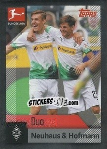 Cromo Neuhaus / Hofmann - German Football Bundesliga 2020-2021 - Topps