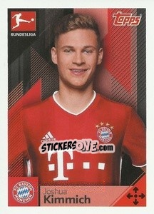 Sticker Joshua Kimmich - German Football Bundesliga 2020-2021 n. 297 - Topps