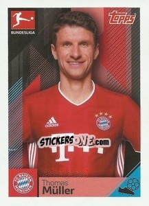 Sticker Thomas Müller - German Football Bundesliga 2020-2021 - Topps