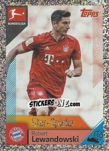 Sticker Robert Lewandowski - German Football Bundesliga 2020-2021 - Topps