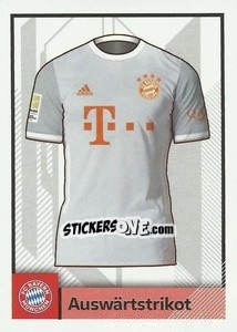 Sticker Auswärtstrikot - German Football Bundesliga 2020-2021 - Topps