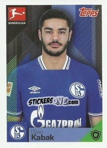 Sticker Ozan Kabak - German Football Bundesliga 2020-2021 n. 312 - Topps