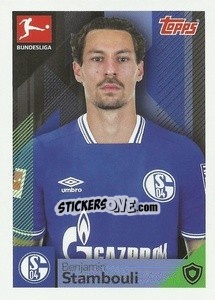 Sticker Benjamin Stambouli - German Football Bundesliga 2020-2021 - Topps