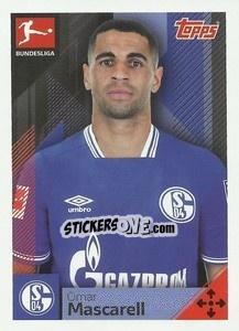 Sticker Omar Mascarell - German Football Bundesliga 2020-2021 - Topps