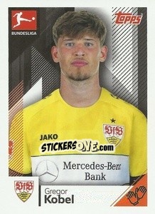 Sticker Gregor Kobel - German Football Bundesliga 2020-2021 - Topps