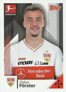 Cromo Philipp Förster - German Football Bundesliga 2020-2021 - Topps