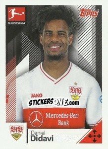 Sticker Daniel Didavi - German Football Bundesliga 2020-2021 - Topps