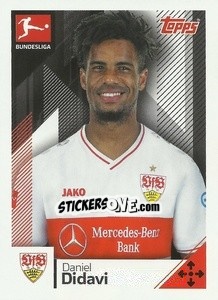 Sticker Daniel Didavi - German Football Bundesliga 2020-2021 n. 336 - Topps