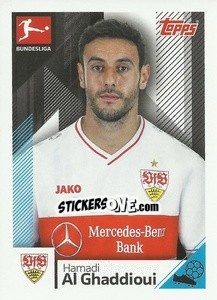 Sticker Hamadi Al Ghaddioui - German Football Bundesliga 2020-2021 n. 340 - Topps