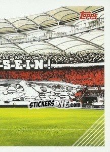 Sticker Fan Choreo - German Football Bundesliga 2020-2021 - Topps