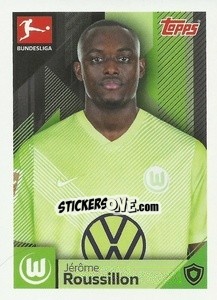 Sticker Jérome Roussillon - German Football Bundesliga 2020-2021 - Topps