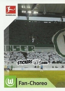 Sticker Fan Choreo - German Football Bundesliga 2020-2021 - Topps