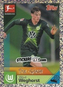 Sticker Wout Weghorst - German Football Bundesliga 2020-2021 n. 365 - Topps